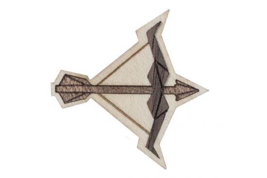 Fa bross Sagittarius Brooch