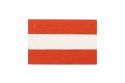 Austrian Flag Brooch