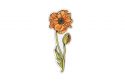 Fa bross Icelandic Poppy Brooch