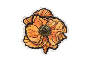 Fa bross Icelandic Poppy Bloom Brooch