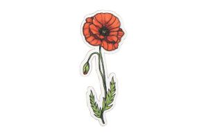 Fa bross Poppy Brooch