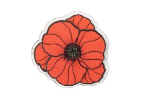 Fa bross Poppy Bloom Brooch