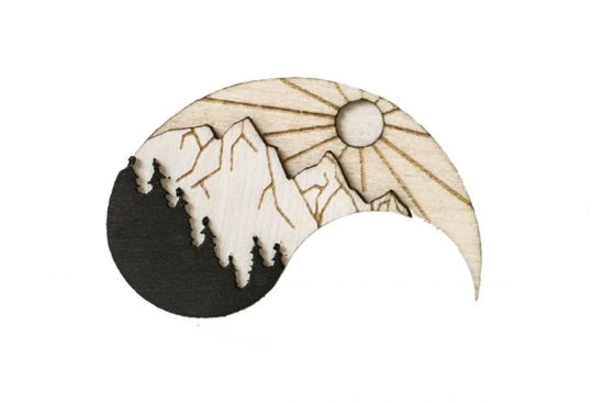 Fa bross Day Brooch