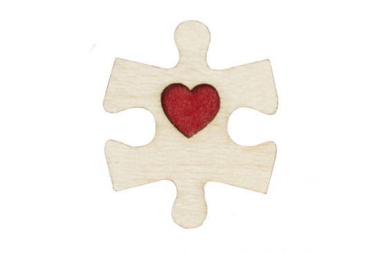 Fa bross Puzzle 2 brooch