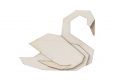Fa bross White Swan Brooch