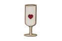 Fa bross White Wine Brooch