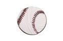 Fából készült bross Baseball Labda Bross