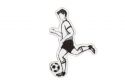 Fából készült bross Football játékos Bross