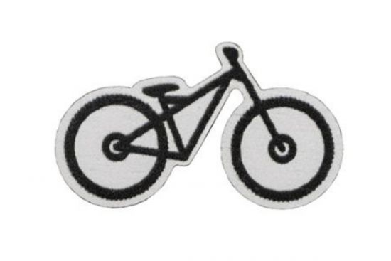 Fából készült bross Mountain bike Brooch