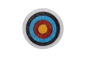 Fából készült bross Target Brooch