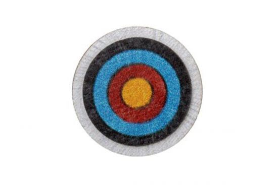 Fából készült bross Target Brooch