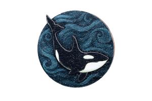 Fa mágnes – Kardszárnyú delfin