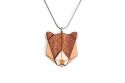 Fa medál Bear Pendant