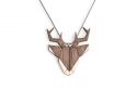 Fa medál Deer Pendant