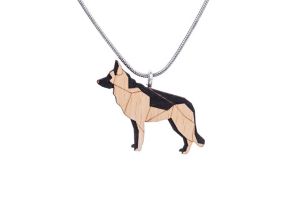 Fa medál Walking Shepherd Pendant