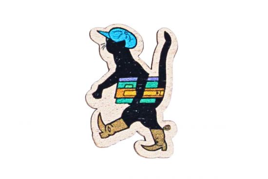 Fa kitűző – Mikeš iskolába megy – Josef Lada © Fa kitűző – Mikeš iskolába megy – Josef Lada ©