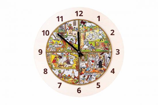 Fa falióra – Négy évszak – Josef Lada © Fa falióra – Négy évszak – Josef Lada ©