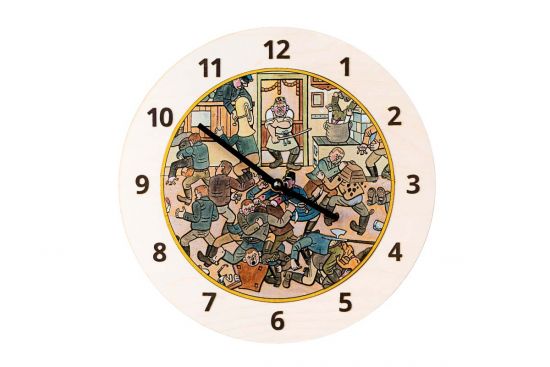 Fa falióra – Kocsmai verekedés – Josef Lada © Fa falióra – Kocsmai verekedés – Josef Lada ©