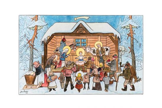 Téli fa betlehem – Josef Lada ©