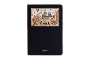 A5 Jegyzetfüzet – Állatok telelnek az erdészházban – Josef Lada ©