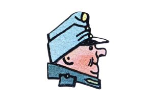 Fa kitűző – Derék katona Švejk – Jaroslav Hašek ©