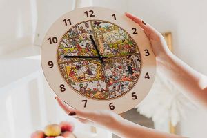 Fa falióra – Négy évszak – Josef Lada ©