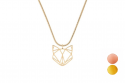 Fém medál Fox Steel Pendant